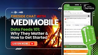 Healthcare Data Feeds 101: Why They Matter and How to Get Started #firesidechat #medimobile #data