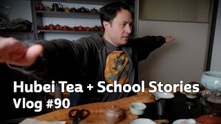 Remembering School and Sipping on  GORGEOUS Tea - RAW Vlog #90