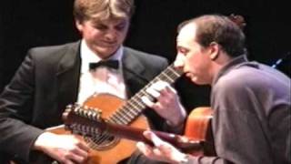 Comedy guitar duo Genee 1988 (Dave Hardington)