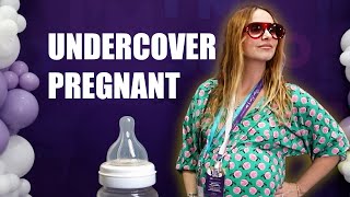 Wearing a Fake Pregnant Belly at Prego Expo | Shenk on the Street | Ep 07