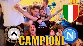 È SCUDETTO…🏆💙 UDINESE-NAPOLI 1-1 ⚽️💙 | FESTA SCUDETTO SALOTTO AZZURRO 🏆💙