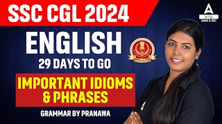 SSC CGL 2024 | General English | Idioms & Phrases | By Pranawa | Adda247 Tamil