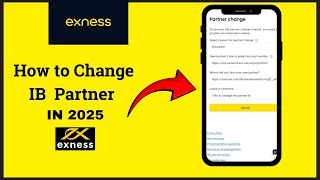 how to change partner code in exness | how to change exness ib | exness me ib kaise change kare