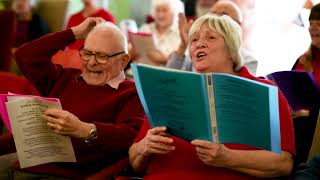 The Broadwater Community Choir visits the Bradbury Wellbeing Centre