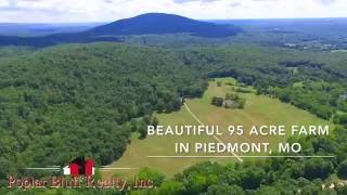 95 Acre Farm With Nice House in Piedmont, MO