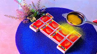 Easy Tulsi vivah rangoli | Happy Tulsi Vivah rangoli using matchboxes | tulsi vivah easy rangoli