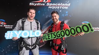 Skydiving over Texas for Brother’s 30th Birthday