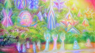 "CONNECTION WITH INNER EARTH BEINGS" : LIGHT LANGUAGE TRANSMISSION