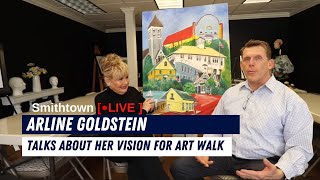 Smithtown Live visited with Arline Goldstein to talk about her vision for Art Walk