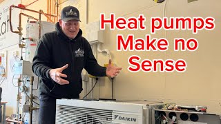 Heat pumps just make no sense, taking a look at what isn't said about air source heat pumps.