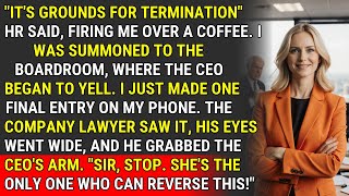 Fired Over Coffee, I Triggered a Corporate Meltdown ♟️