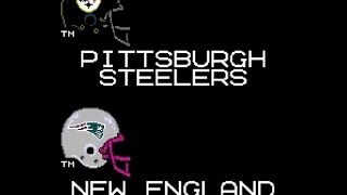 2017 AFC Championship Steelers @ Patriots Tecmo Bowl Highlights