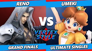 Vertex Style GRAND FINALS - Umeki (Daisy) Vs. Reno (Sephiroth, Byleth) Smash Ultimate - SSBU