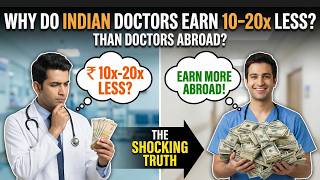 Why Do Indian Doctors Earn 10–20x Less Than Doctors Abroad ? | FMGE Reality, Salary Gap & Truth