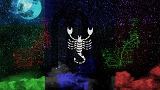 FREE Scorpio Zodiac Glitch Art Visual VJ Clip Royalty Free Public Domain