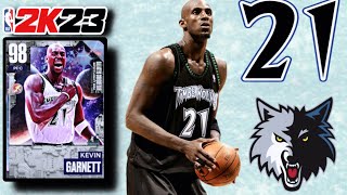 *FREE* Galaxy Opal Kevin Garnett is AMAZING!! Top 3 pf in the GAME!