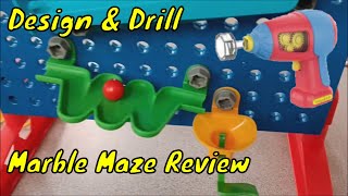 Design And Drill Marble Maze STEM Toy Review Video