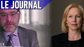 Bryan Bender, Senator Gillibrand and Nick Pope