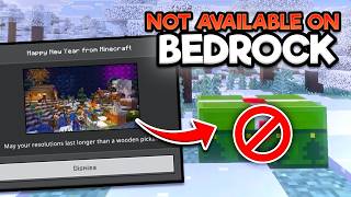 Minecraft's Awkward New Year Message