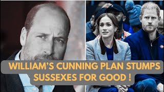WILLIAM’S SECRET & CUNNING PLAN STOPS SUSSEXES IN TRACKS #meghanmarkle #meghan #princeharry 