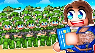 Spending $1,403,280 for the BIGGEST Army in Roblox