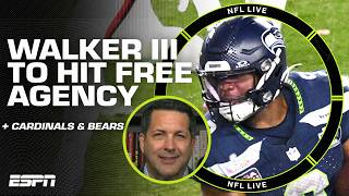 Love to Saints? Tate to Chiefs!? Projecting NFL Draft + Kenneth Walker III's next team | NFL Live