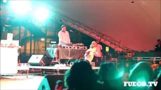 9 year old female rapper DJ GLO (live)