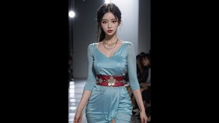 [AI lookbook]T-stage model，런웨이 모델，T台モデル，T臺糢特