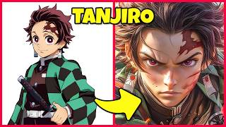 Demon Slayer dans la VRAIE VIE 😍 + Devine la VOIX...! 🔊 Tanjiro🎴🔥Nezuko🌸👹Zenitsu⚡😱 Giyu🌊