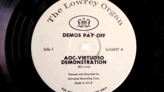Lowrey Virtuoso Organ demo record 1966. S. 1