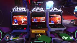Overwatch arcade room 1