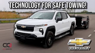 Tow safely with Chevrolet trucks and their amazing technology!