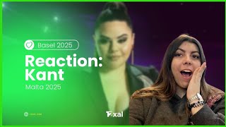 Reaction: Miriana Conte - "Kant" | Eurovision 2025 🇲🇹