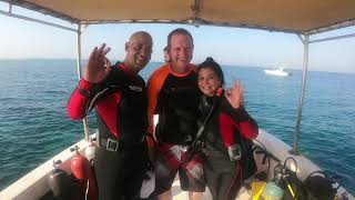 Deep dive 30m for Advanced Open Water in Juraid Island, JubailKSA
