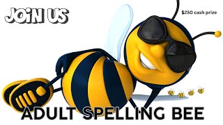 Adult Spelling Bee 🐝🍸 | Grown Folks Can’t Spell?! The Words May Get Wild! #live