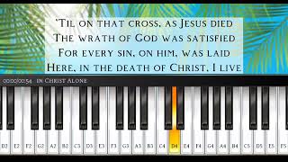 In Christ Alone |  Piano Cover using Gadjet😊😊 | GMP Channel