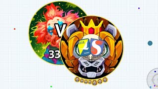 Destroying teams🤡agario with h and King🥳✨️🔥