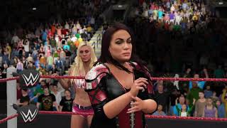 Charlotte and Nia Jax v Maverick Bell and Casey Case