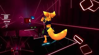 Protowogen Beat Saber time again! Illenium - Nightlight. Full body tracking. 4k