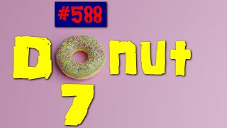 Making a doughnut in Blender Part 7 - Enchanted Lands Devlog #588