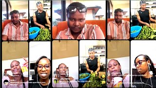 Rusine, Anitha Pendo na Chef Arsene Baradusekeje kuri Live🤣🤣