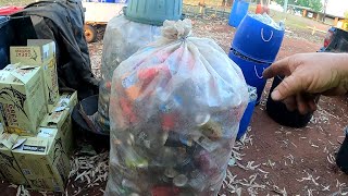 Another Day Down Another Day Ended We Got More Than Expected As We Recycle Can And Glass