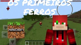 OS PRIMEIROS FERROS - EM BUSCA DA ARMADURA DE NETHERITE #1