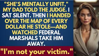 My Dad Said: "She's Mentally Unfit" in Court. I Smiled—Then Pulled Out a Map of His Crimes