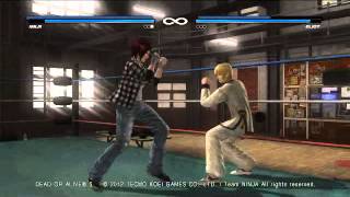 DOA5(PS3®) HITOMI/MILA vs ELIOT/GEN FU