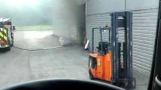 Fire at Amcor Flexables in Brucefeild Industrial Estate Livingston Pt 1