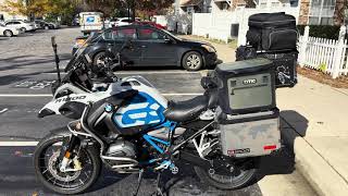 2018 BMW R1200 GS Adventure. GEAR & UPGRADES!