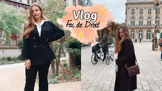 Une semaine dans la peau d'une étudiante en Droit