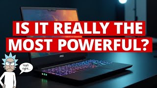 The MSI Raider A18 HX A9WX is the most powerful gaming laptop we have EVER reviewed! | Toadally Uni