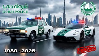 THE EVOLUTION OF THE DUBAI POLICE From 1980s Classics to 2025 Hypercars!